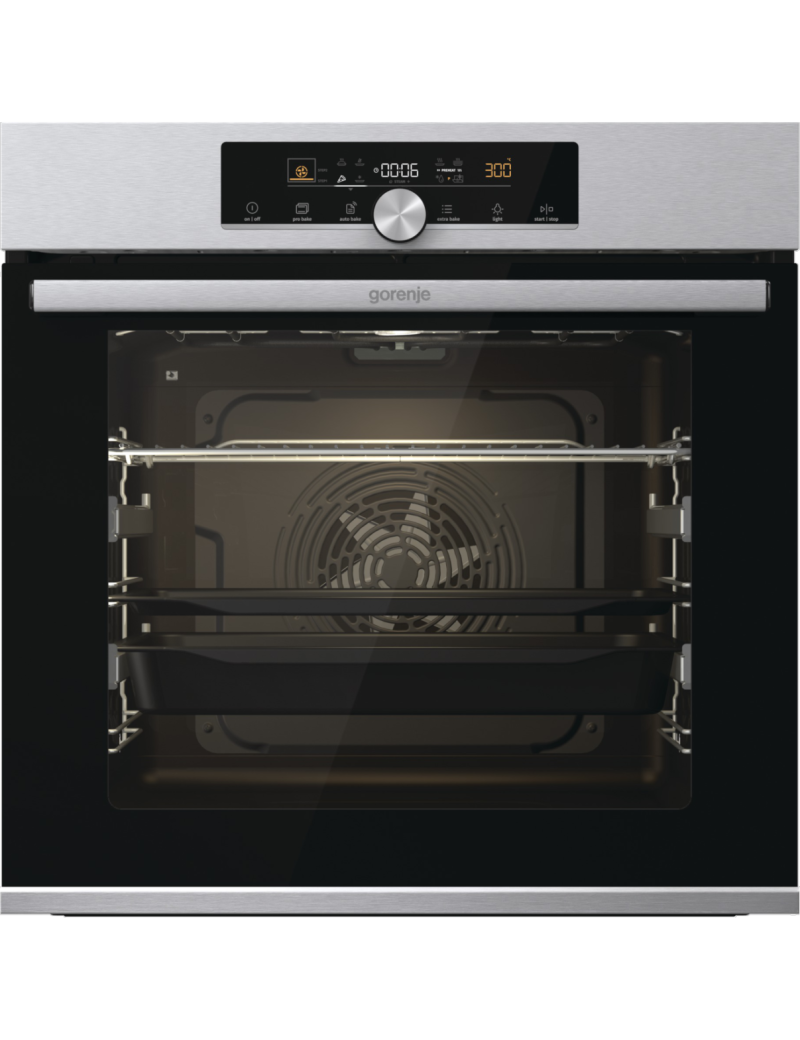 Gorenje BOS6747A01X Beépíthetõ sütõ, AutoBake, Quick preheating, 77L, C energiaosztály, Inox