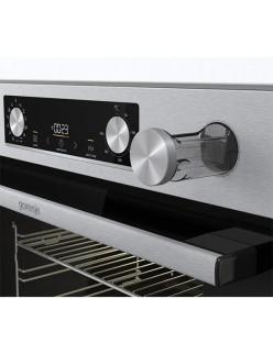 Beépíthetõ sütõ GORENJE BSA6737E15X, Elektromos, Katalitikus öntisztító, 77 l, A osztály, Fekete-rozsdamentes acél