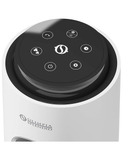 Olimpia Splendid Peler Tower hordozható léghûtõ, 65 W, ionizátor, érintõ LED kijelzõ, forgó talp, 300 m3 / h, idõzítõ