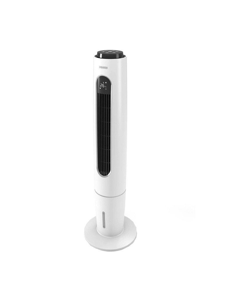 Olimpia Splendid Peler Tower hordozható léghûtõ, 65 W, ionizátor, érintõ LED kijelzõ, forgó talp, 300 m3 / h, idõzítõ