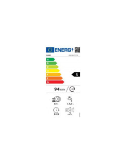 SHARP QW-NA1CF47EI Mosogatógép, 4 program, 60 cm, E-osztály, rozsdamentes acél
